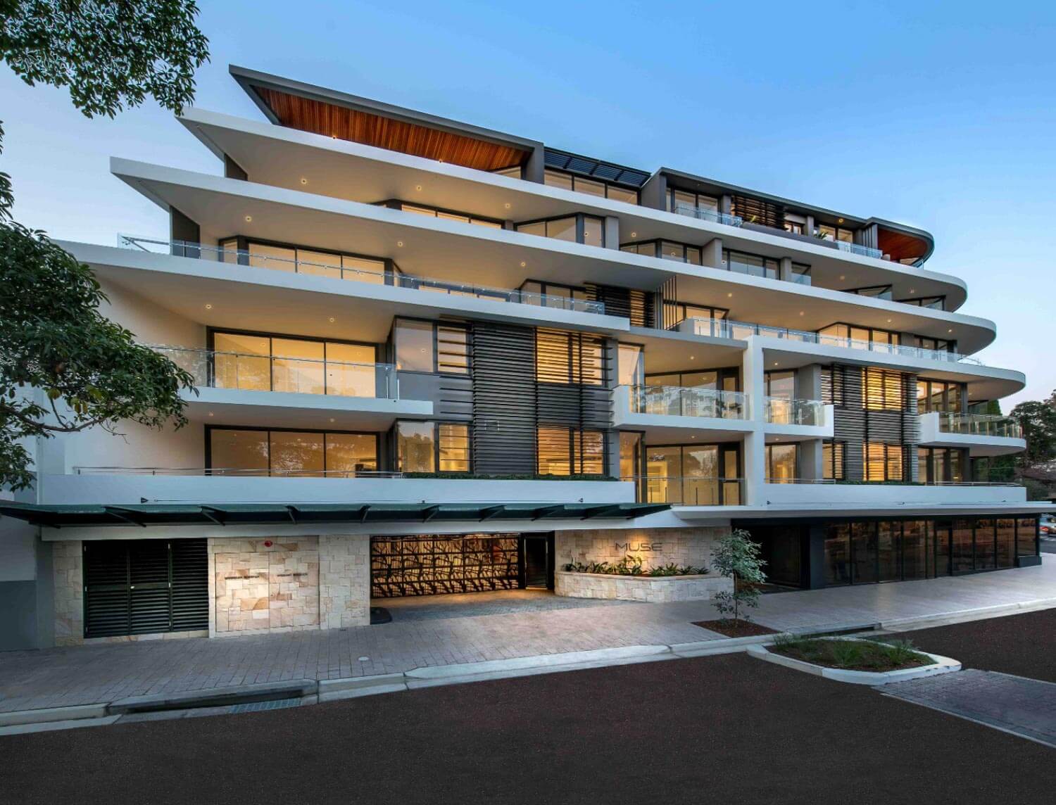 Four Storey Apartment building in Sydney
