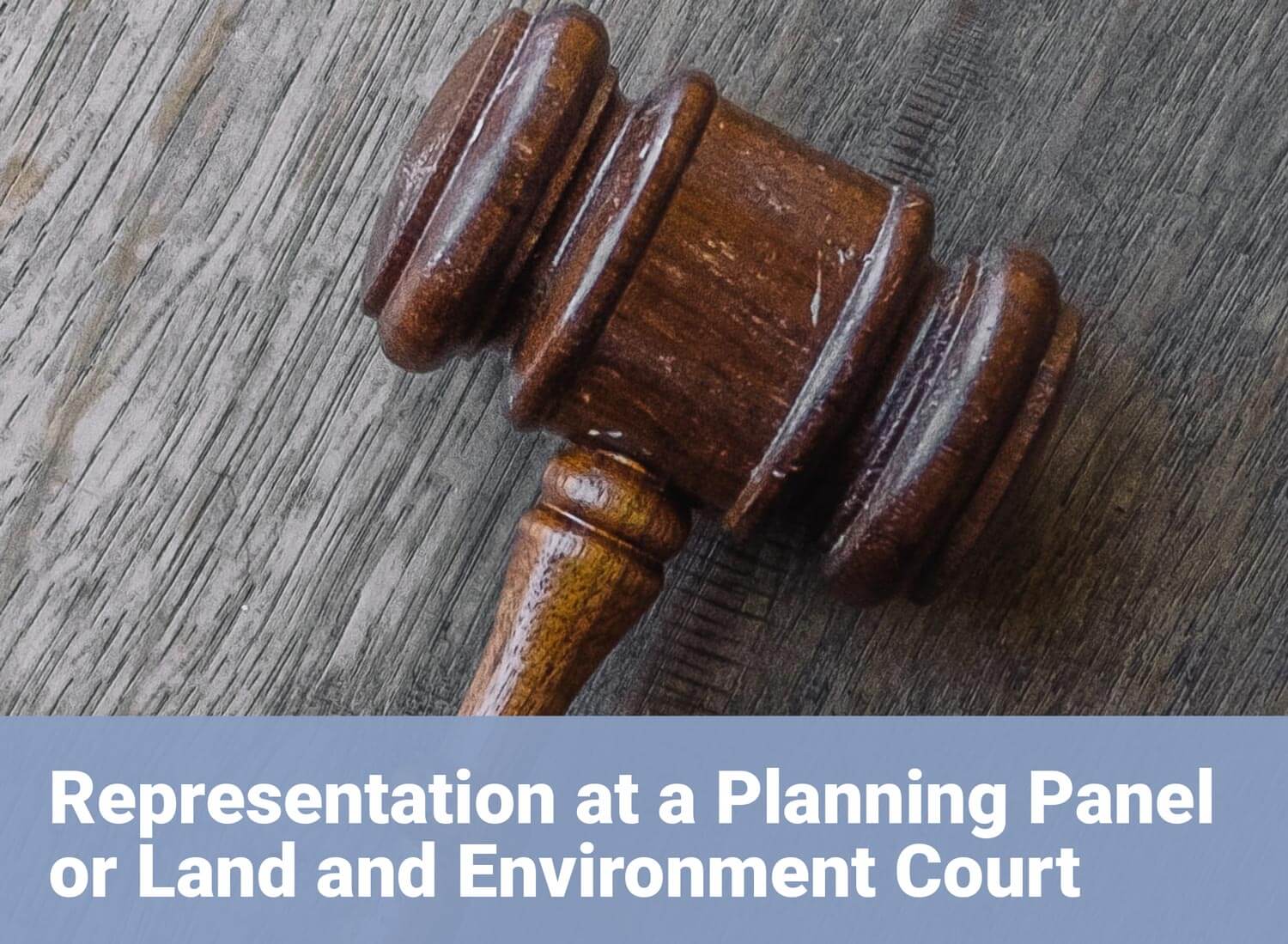 Representation at a Planning Panel